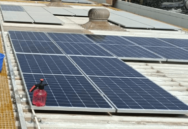 chemical solar panel cleaning