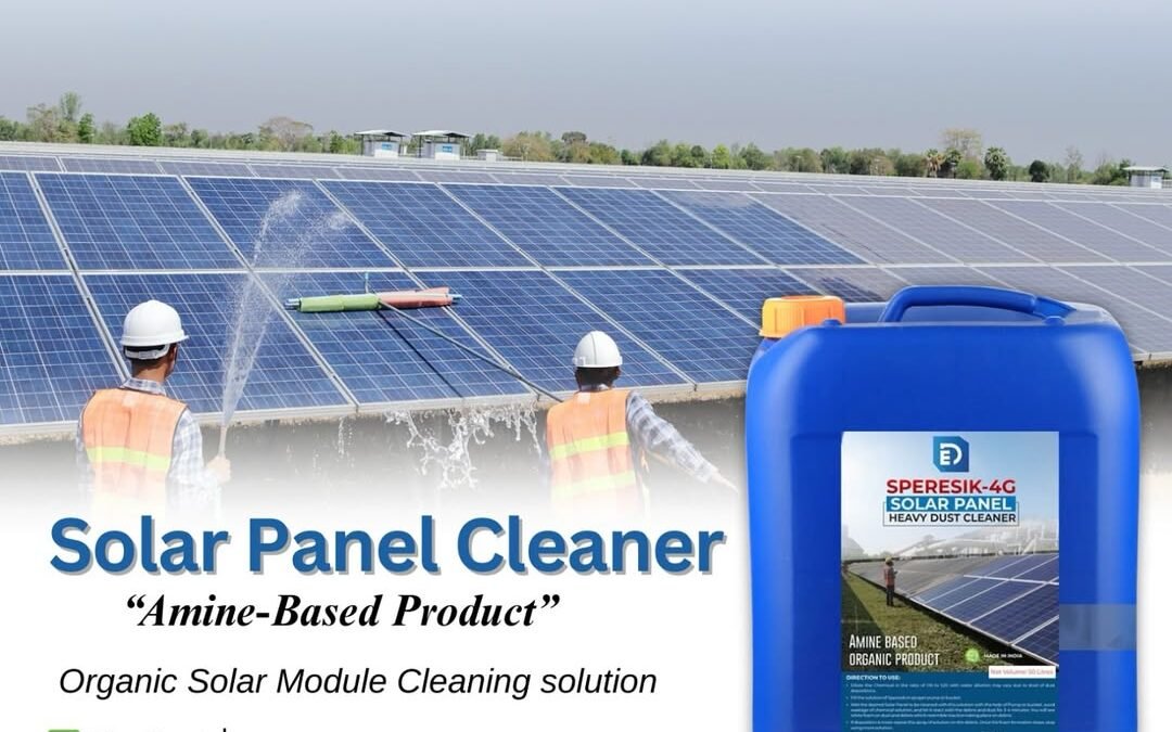 solar panel cleaning solution